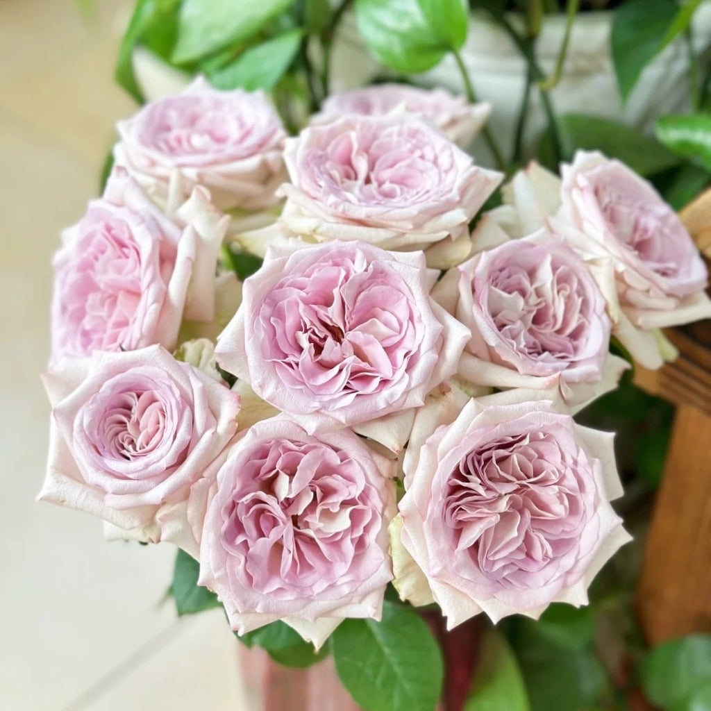 Silver Gemstone Rose