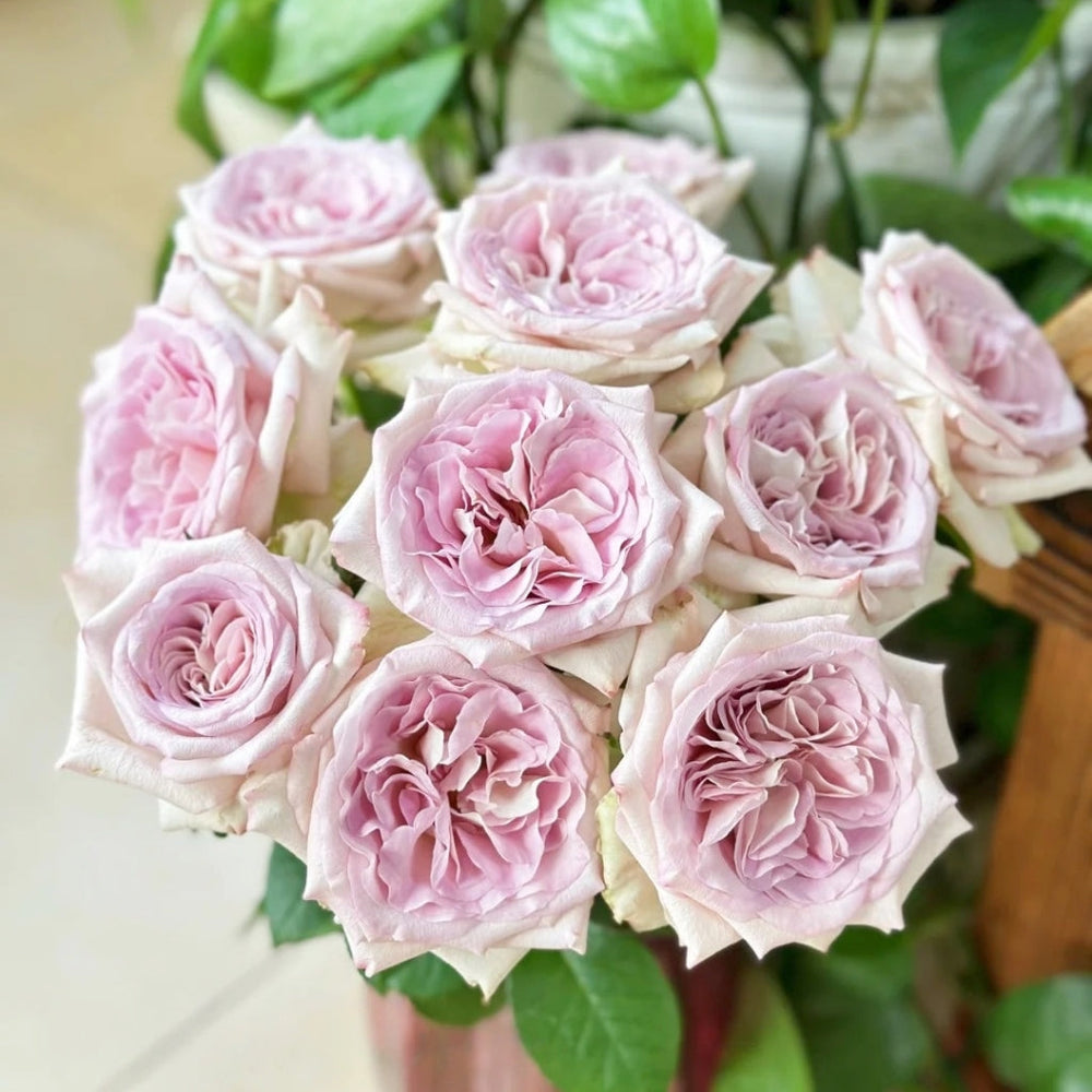 Silver Gemstone Rose